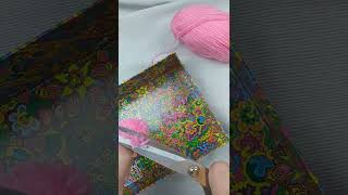 easy yarn crafts craft idea pom pom yarn4