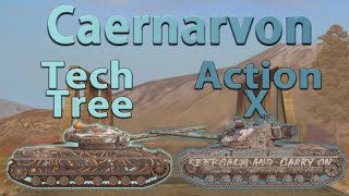: WOT Blitz Face Off || Caernarvon vs Action X