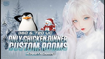 UNLIMETED RP & PRIZE POOL ONLY CUSTOM ROOM | PUBGMOBILE NEW UPDATE 4.1 | 420JIYA