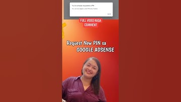 Request New PIN To Google Adsense #short #tutorial #googleadsensepin