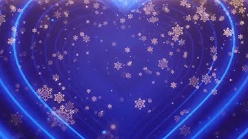 bluecolourheartshapebackroundvideo,fallingflowersonheartsheapsfullhdvideo,movinghearts,