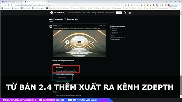 🚀 CÁCH DÙNG KÊNH ZDEPTH | D5 render Việt Nam