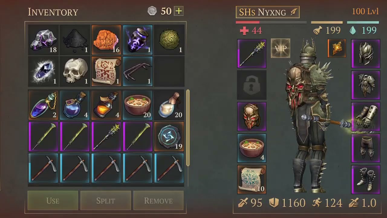 Looting Silver Mine | 23rd Scarlet Hunt | Grim Soul Dark Fantasy RPG 