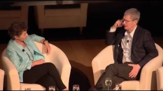 Apple CEO Tim Cook at Climate Week NYC: “The time for inaction has passed”