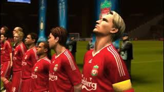 Download lagu PES 2009 Liverpool Cup Mode | Inter V Liverpool Final UEFA Champions League [FULL MATCH]