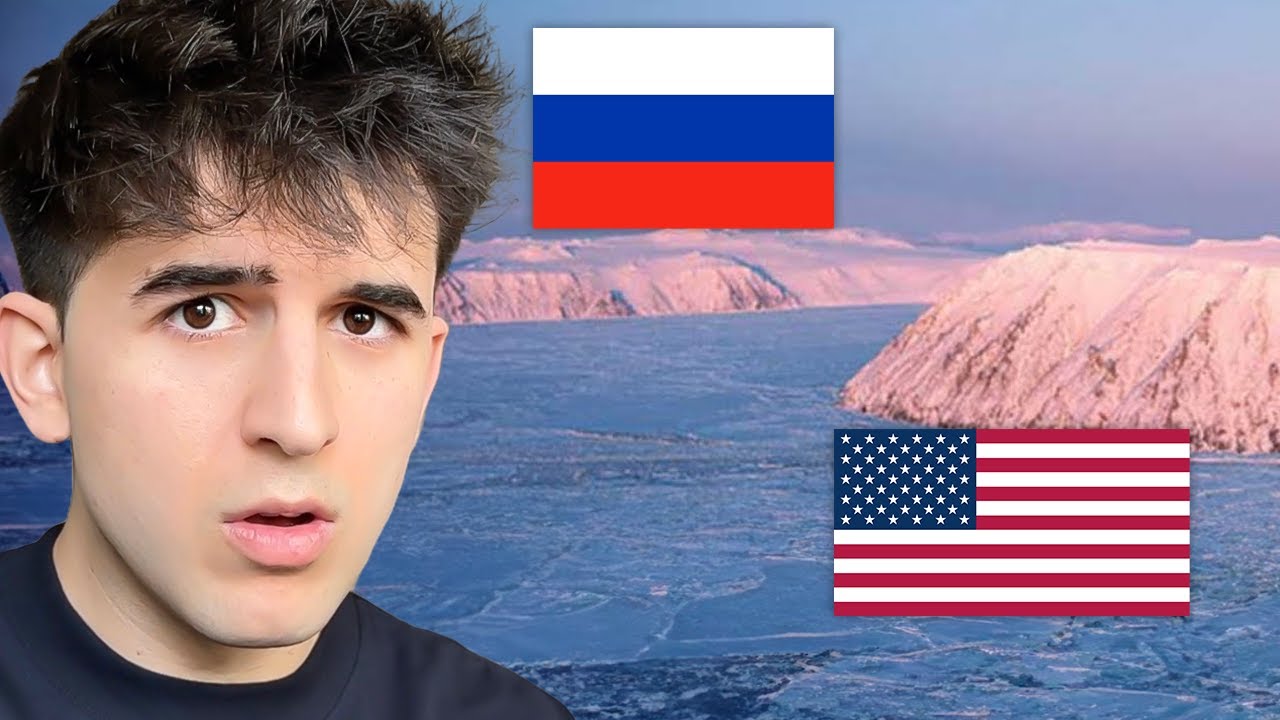 La CURIOSA FRONTERA entre RUSIA y ESTADOS UNIDOS | REACCIÓN a Un Mundo