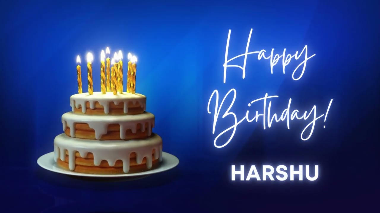 HARSHU Happy birthday song | Happy Birthday HARSHU | HARSHU Happy birthday to You