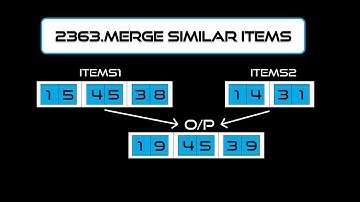 2363. Merge Similar Items