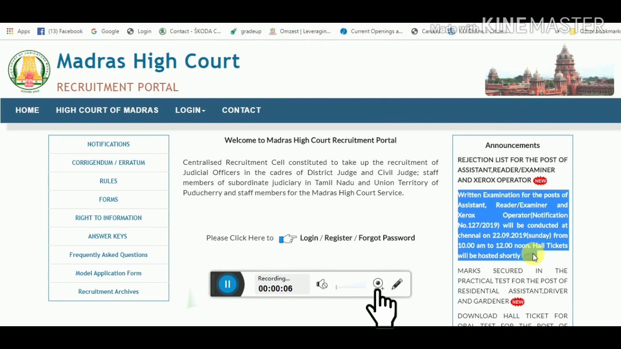 MHC recruitment latest news // Rejected candidate list