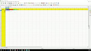 How to Simultaneously Freeze Panes for Rows and Columns in LibreOffice Calc