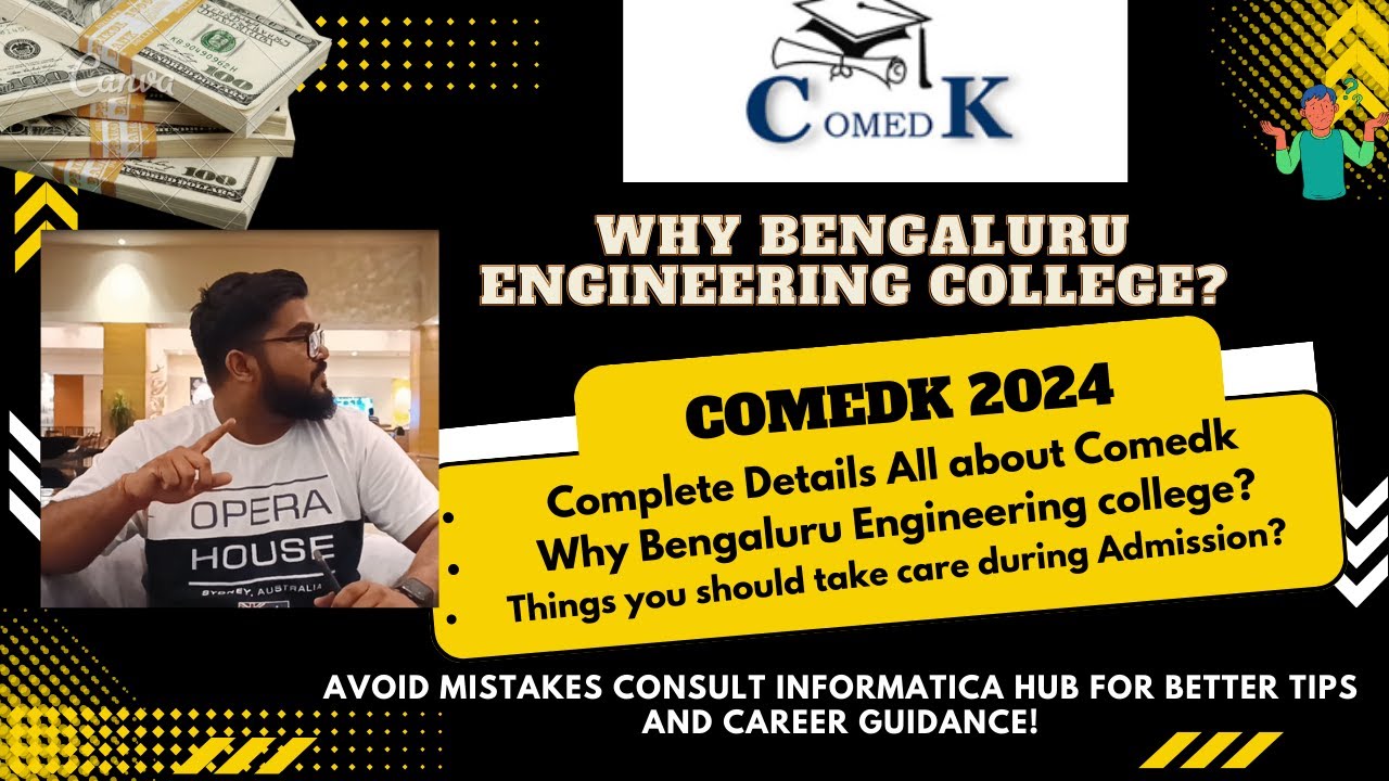 Comedk 2024 | Why Bengaluru Engineering College? Know about it?