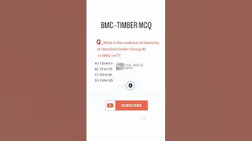 Bmc mcq #civil_engineering_mcq #gatece #bmc #viral#ssc_je #timber #building_material#shorts#tranding