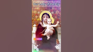 🌸 Our Lady of the Lily: A Tapestry of Grace and Serenity 🙏💐