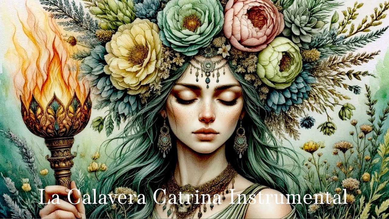 Композиция "La Calavera Catrina Instrumental". Екатерина Белова совместно с ИИ. 