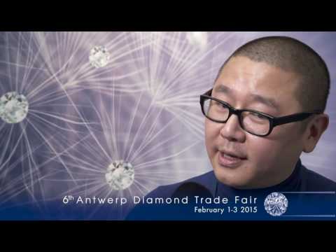 Antwerp Diamond Trade Fair 2014 INTERVIEW Fei Liu