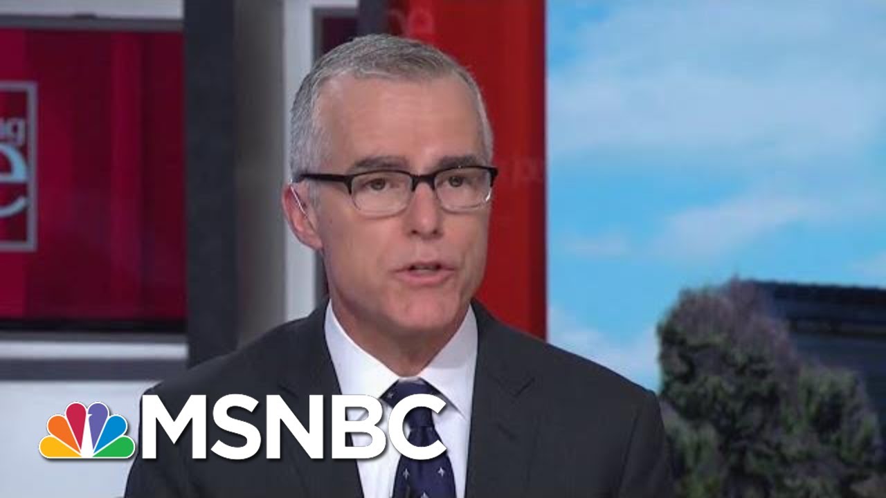 Andrew McCabe: We Had Good Reason To Open The Investigation | Morning Joe | MSNBC