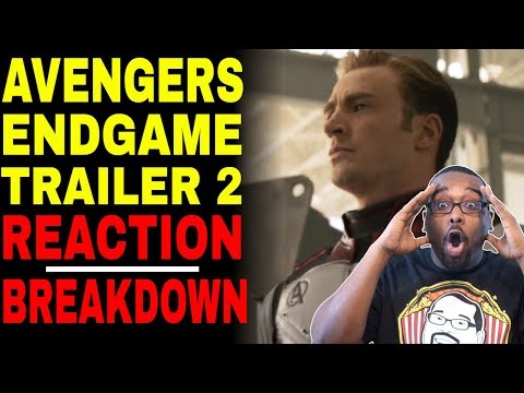 Avengers Endgame Official Trailer REACTION