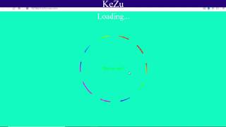 Rotating Circle Loading Page | HTML & CSS