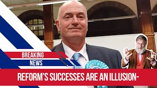 Farage can't manage the people at the top of reform let alone a real party