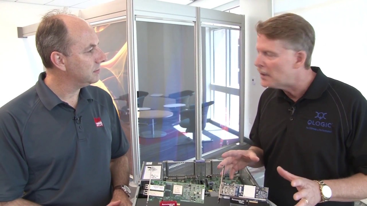 Q the Video: QLogic Adapters and Lenovo Rack-Optimized Servers
