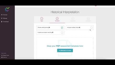 How To - Create an Administered Assessment in Crowdmark