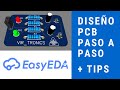 Como hacer pcb en Easyeda de una manera fácil y gratis | Diseño + Simulador + Esquemático de pcbs