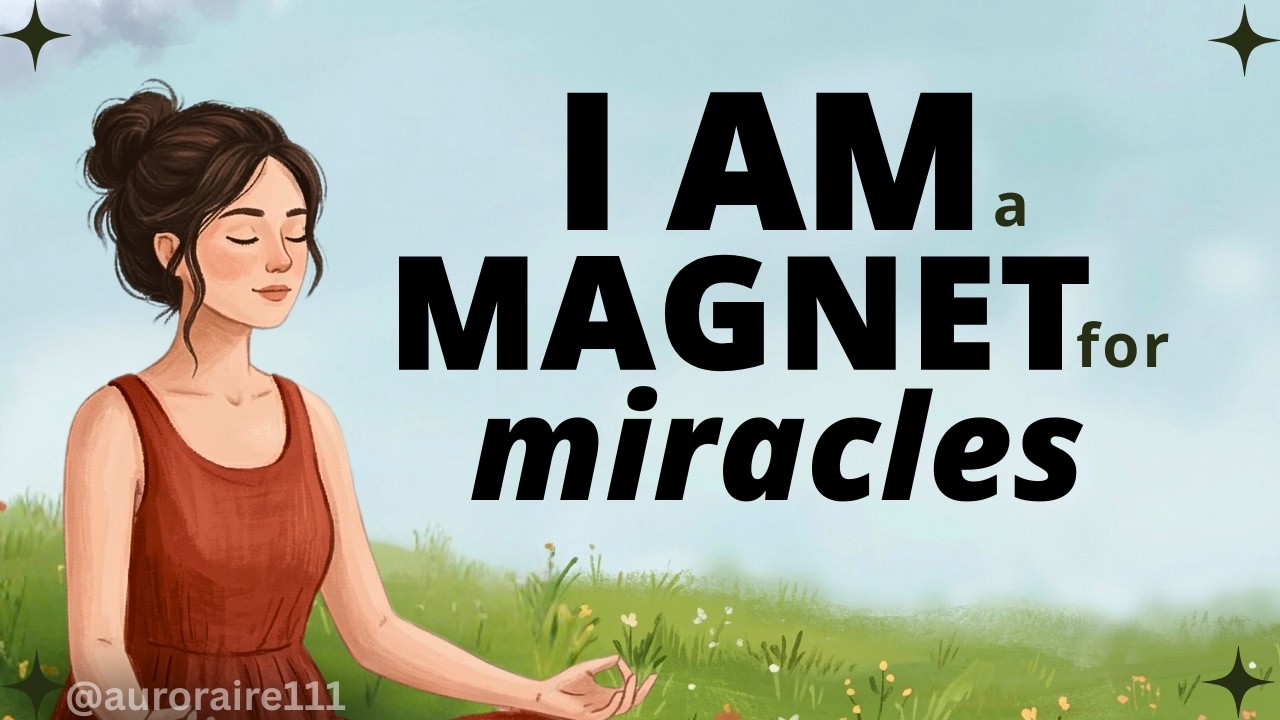 I AM a Magnet for Miracles | Powerful Affirmations to Start Your Day with Positive Energy