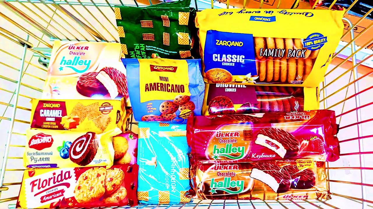 A Lot of Candy 2025⭐ ASMR Shopping!🥰 Halley 🆚 Florida 🆚 Lovita 🆚 Americano 🆚 Alpen Gold#78