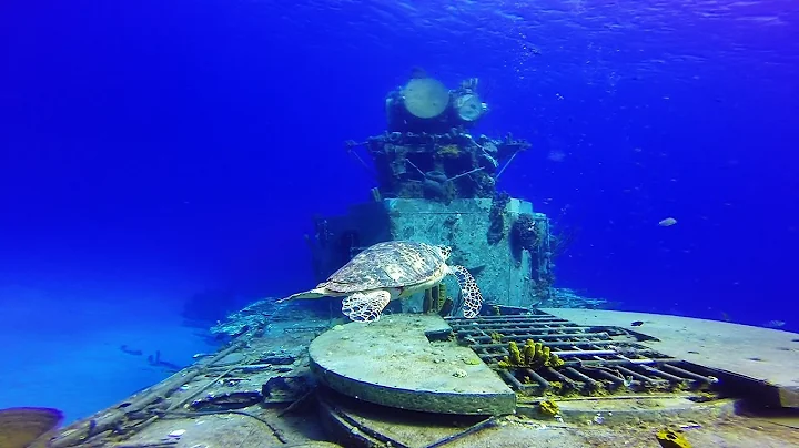 Dive on the MV Captain Keith Tibbetts. Cayman Brac...
