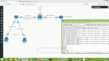 Basic OSPF Configuration on Fortigate Firewall || Eve-NGN