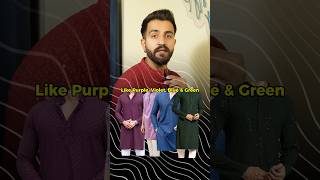 Select The Right Kurta Colour Kurta Pajama Fashion Tips