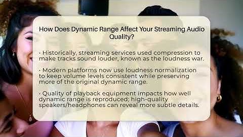 How Does Dynamic Range Affect Your Streaming Audio Quality? - Audio Gear Insider