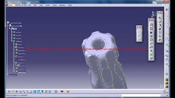 Catia V5 Tutorial|How to create a Screw Driver P3|Product Design Engineering Beginner