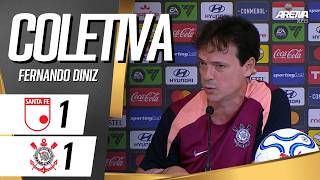 COLETIVA FERNANDO DINIZ | AO VIVO | Santa Fé x Corinthians - Libertadores 2026