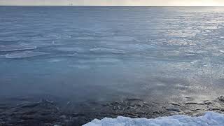 Seawater freezing at Aniva Bay, Sakhalin | Морская замерзает в Анивском Заливе, Сахалин | 4K