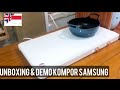 UNBOXING DAN DEMO SAMSUNG INDUCTION THE PLATE | kompor induksi samsung #samsunginductiontheplate