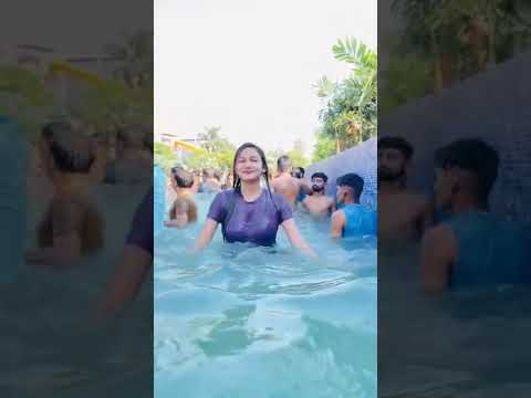 sexy girl nip slip in swimming pool no bra #nipslip #boobs #sexy #viral #trending