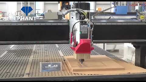Blue Elephant 2140 ATC CNC machine make cabinet doors