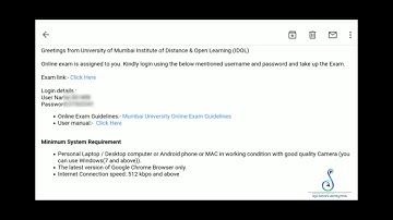 Idol mock test | Mumbai University online exam