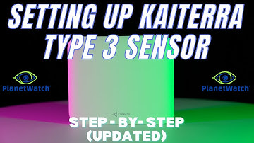 Kaiterra Sensedge Mini | Unboxing and Complete Setup | Step-by-Step Planetwatch Type 3 Sensor Setup