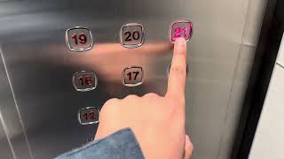 Dover High Speed Traction Elevators @ College Plaza, Edmonton AB