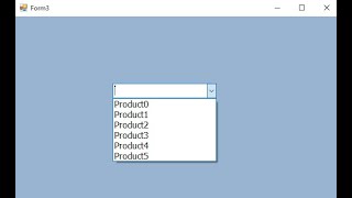 c# tutorial for beginners: Fill combobox in C# using for loop