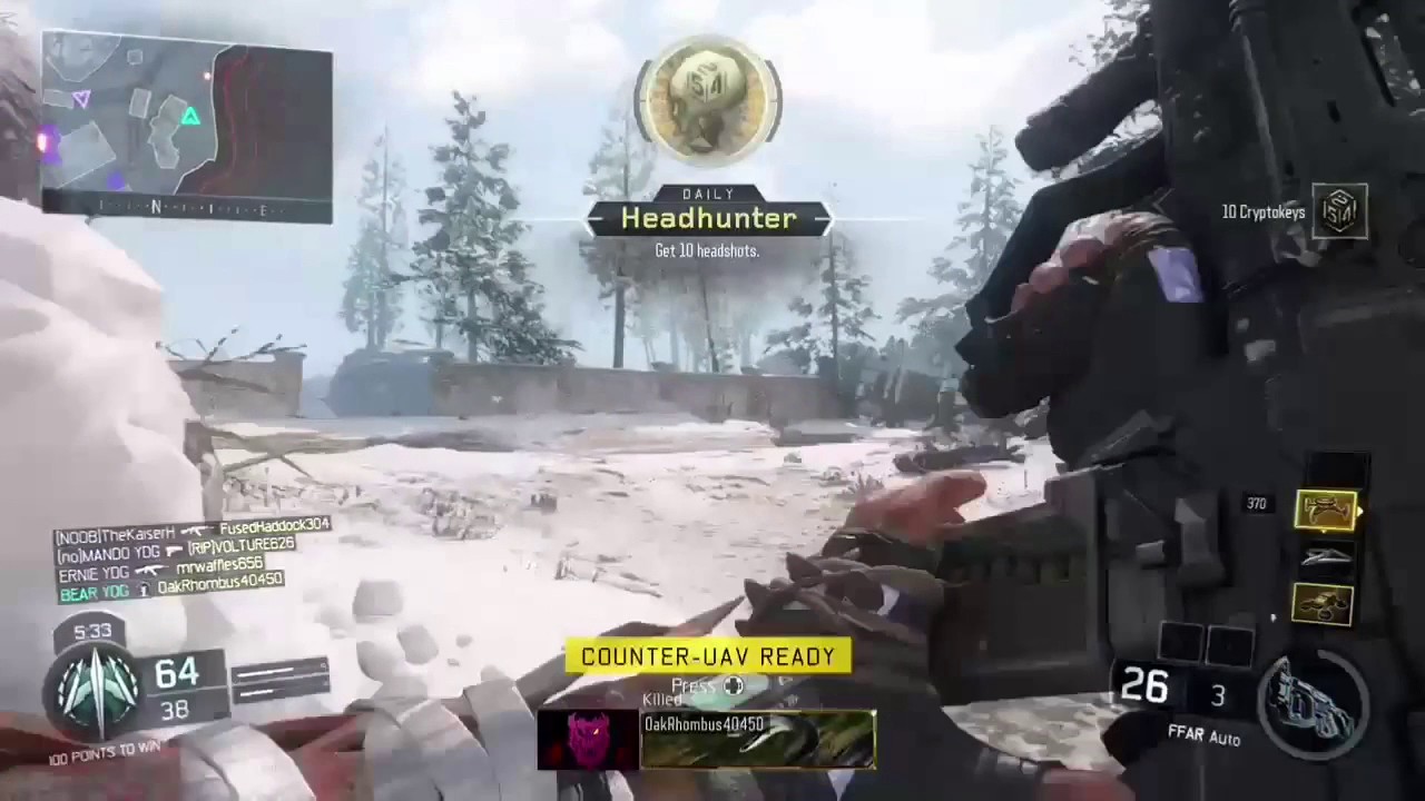 Playing Black ops 3 with the YDG's