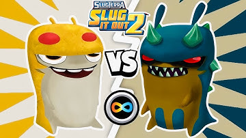 Today Four Best Slugs Fight HOPROCK & HOP JACK VS LAVALYNX & LAVAMANDER ;Slug It Out 2 Game;
