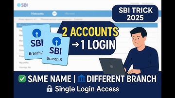 दो SBI Account एक Net Banking में कैसे जोड़ें? | Use 2 SBI Accounts in One Login