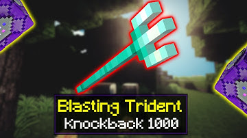 I made an EPIC BLAST Trident with Command Blocks!
