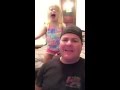 Orlando Police officer sings H.O.L.Y. with daughter