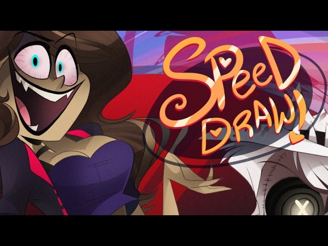 SPEED DRAW- Hello Dolly (Hazbin Hotel)- Vivziepop 