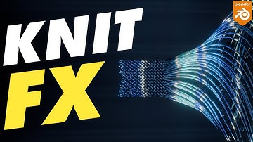 EAZY Stitching FX made In Blender | Tutorial #3d #3danimation #vfx