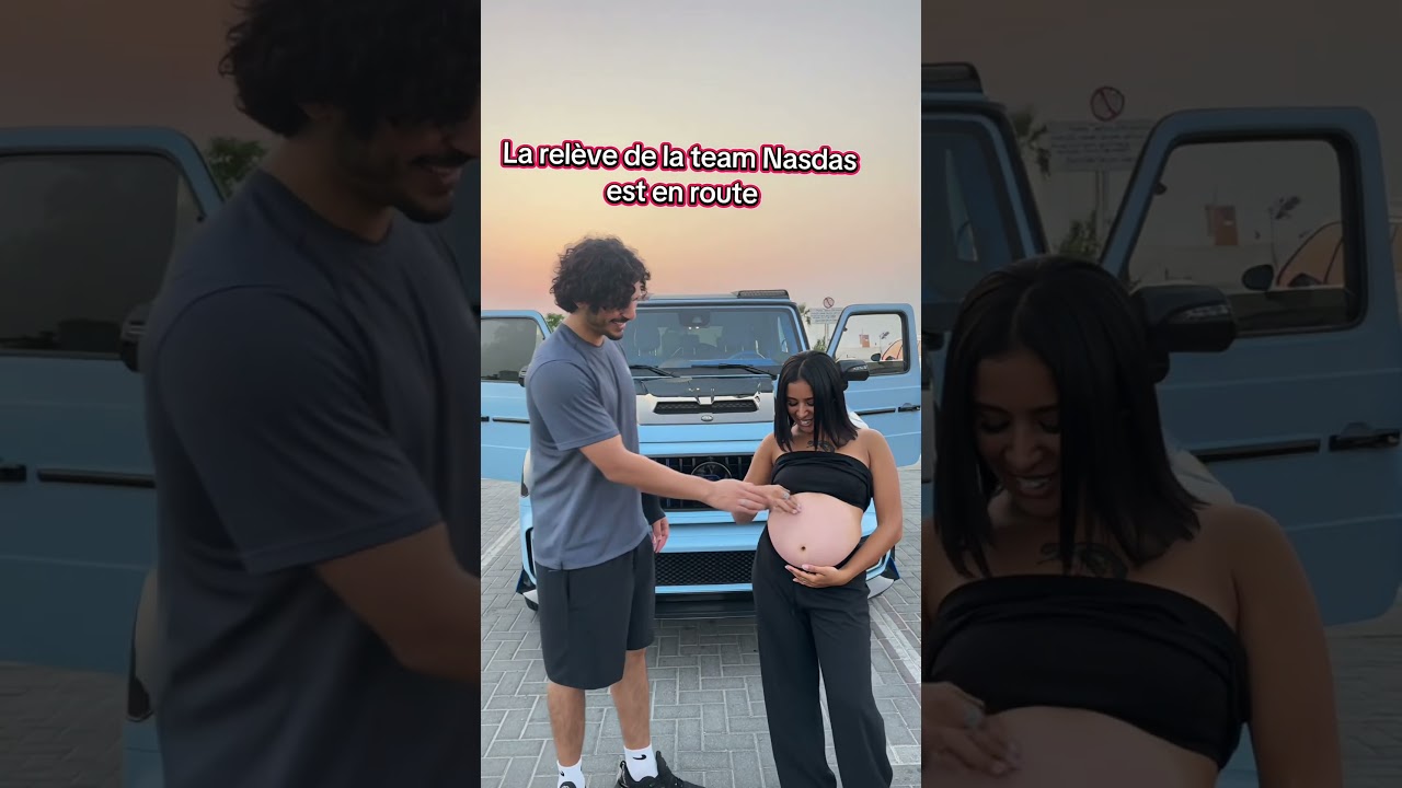 mouna de la team Nasdas prépare la relève ? oui mais dans une autre vie 😜 